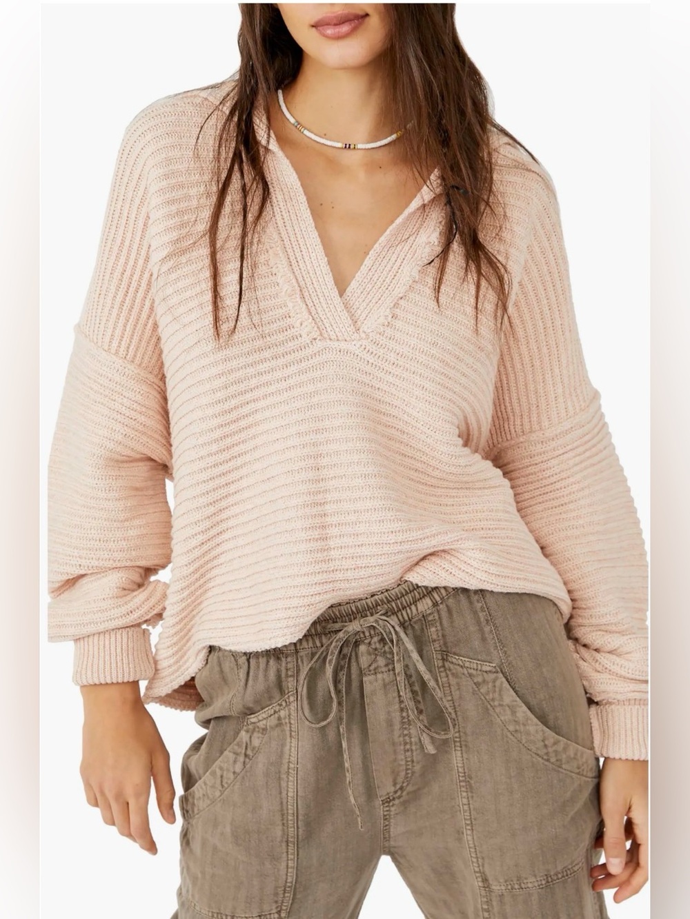 Free People Sweater Marlie Pullover
